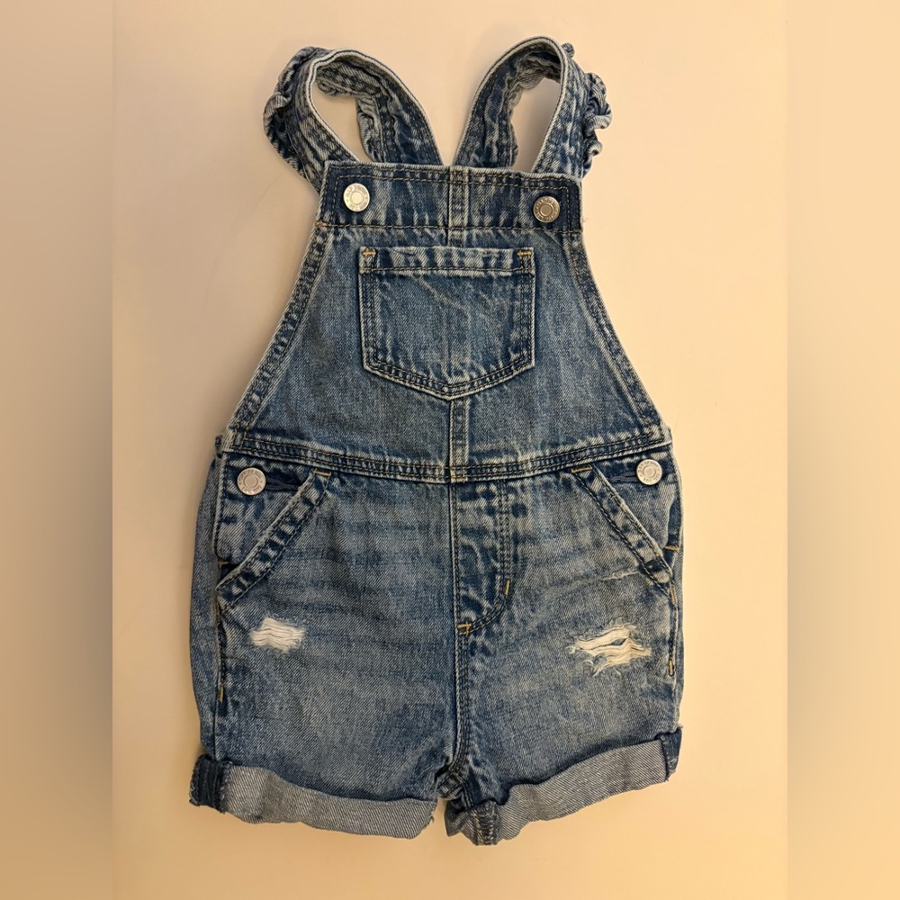 GAP Classic Blue Kids Overalls in 18M